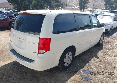 2012 Dodge Grand Caravan Se/Avp from USA, damaged, VIN 2C4RDGBG9CR419781
